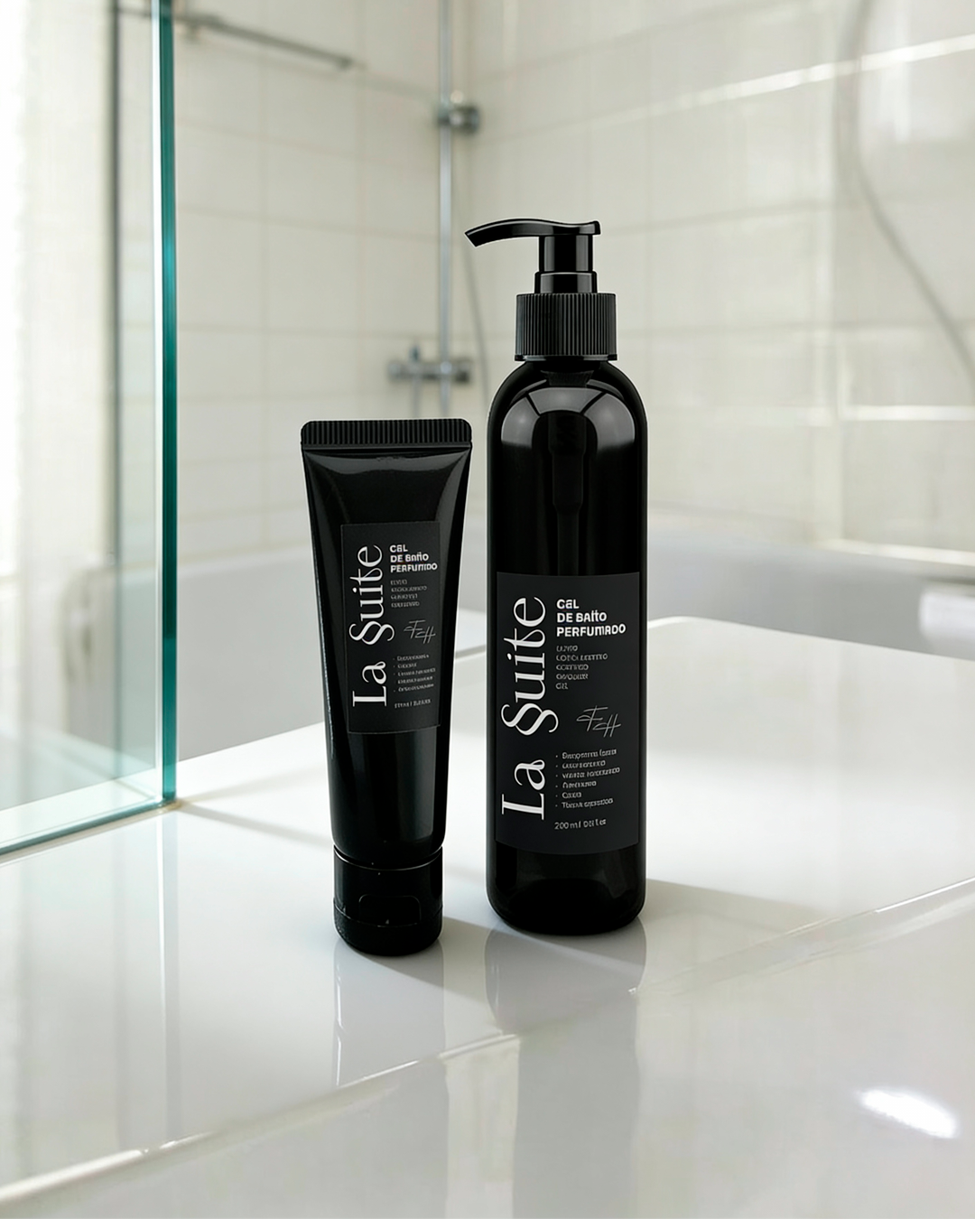 Kit para Hombres Gel de Baño y Crema Corporal