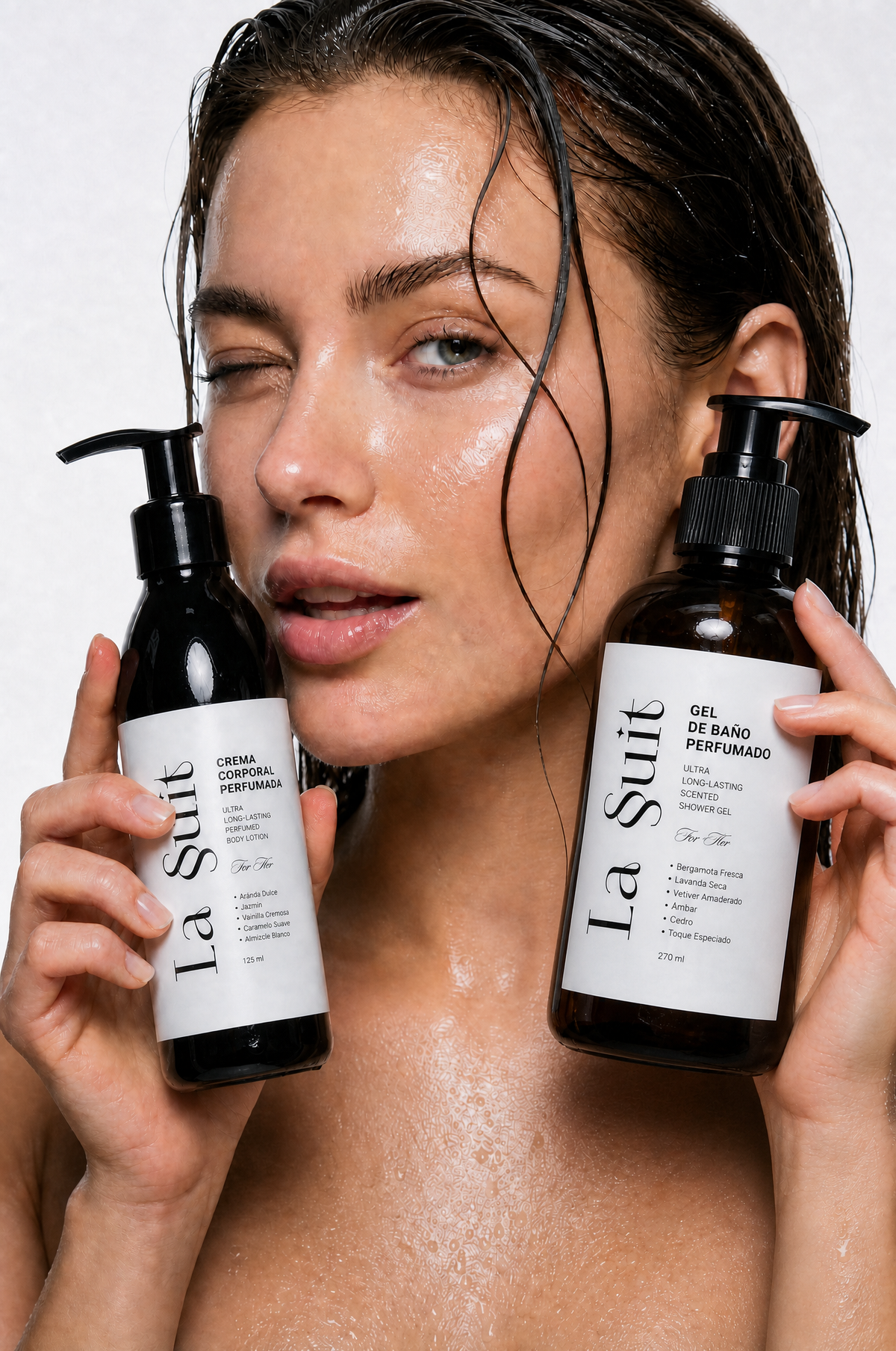 Gel de Baño y Crema Corporal para Mujer