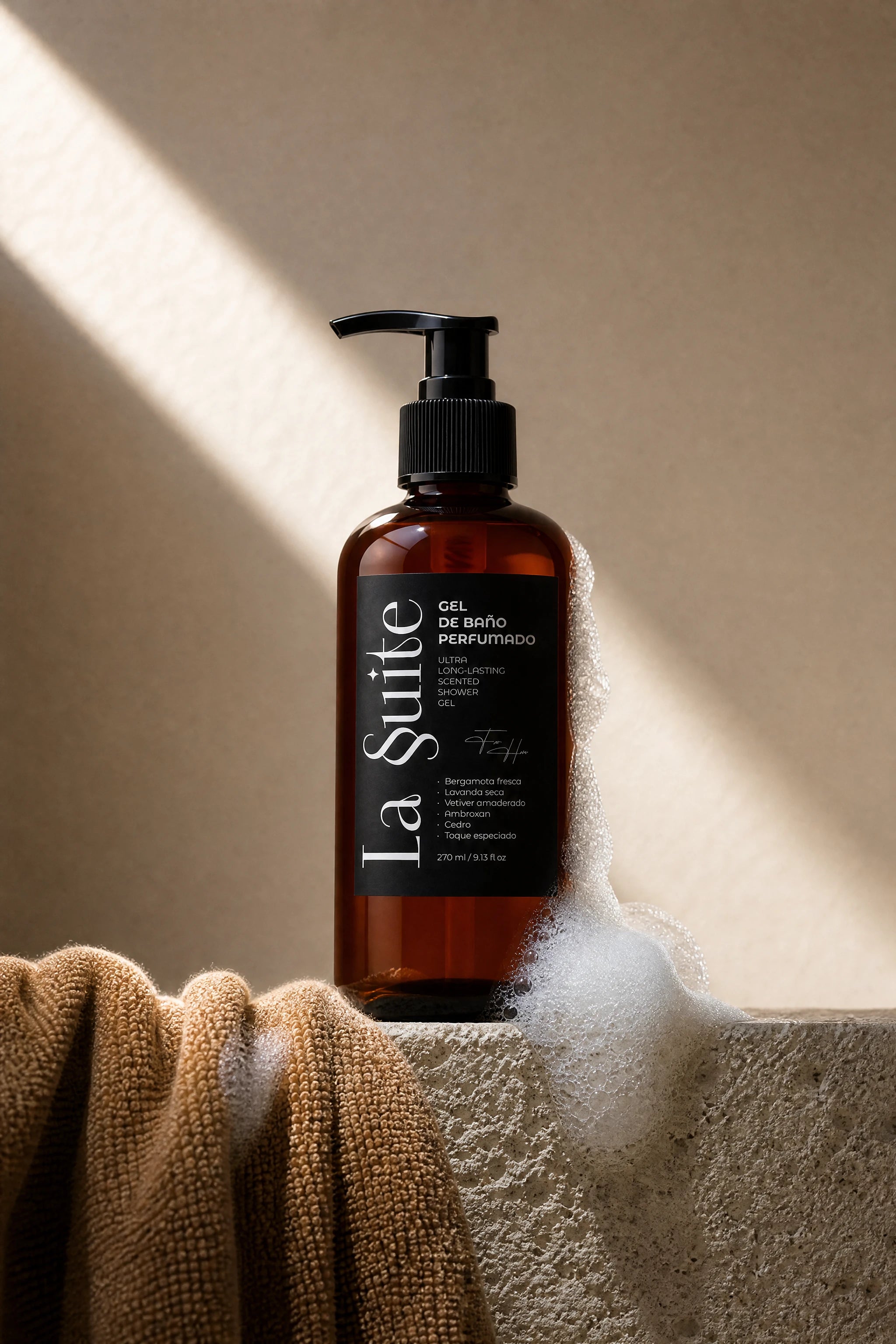 Gel de Baño y Crema Corporal para Hombres