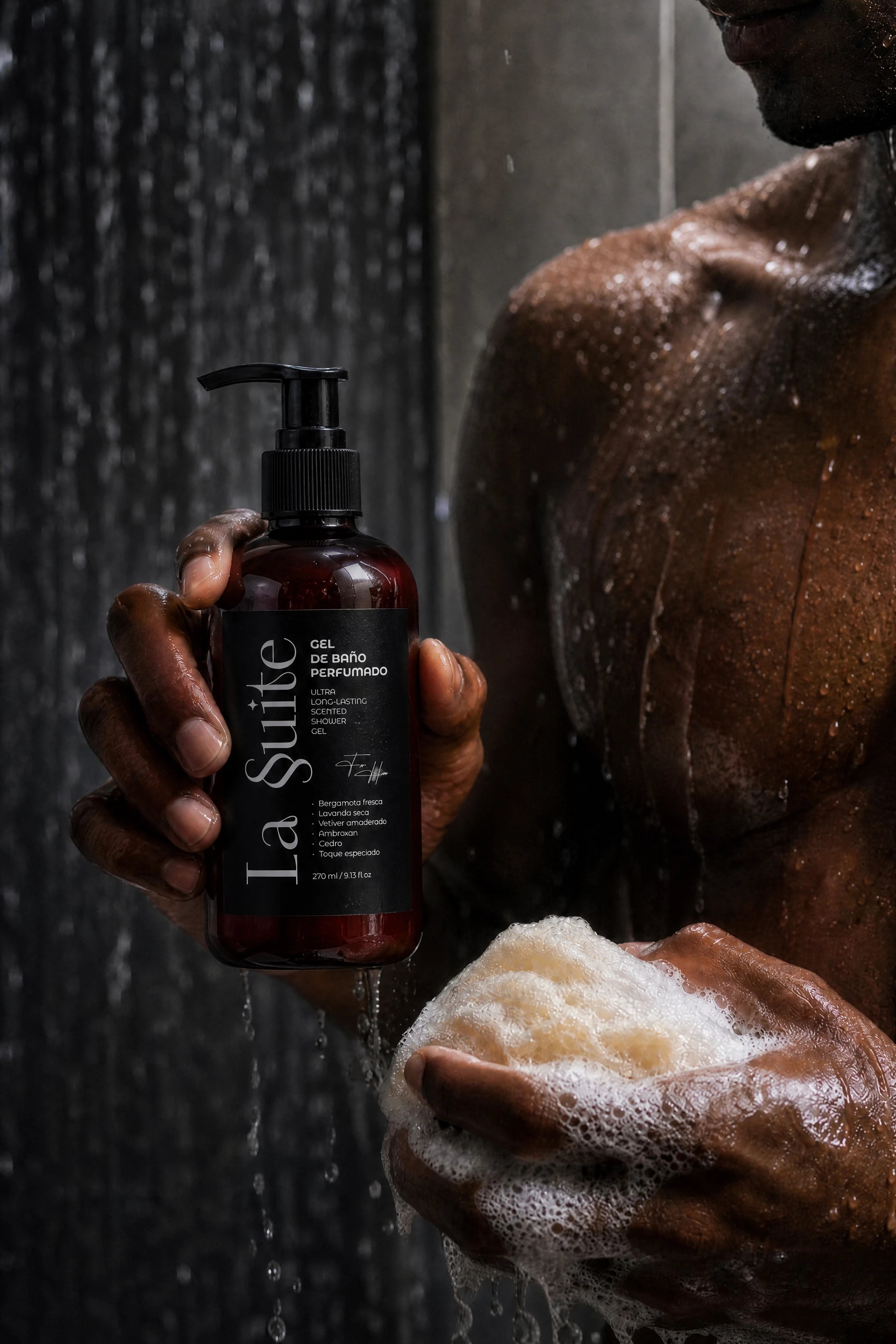 Gel de Baño y Crema Corporal para Hombres