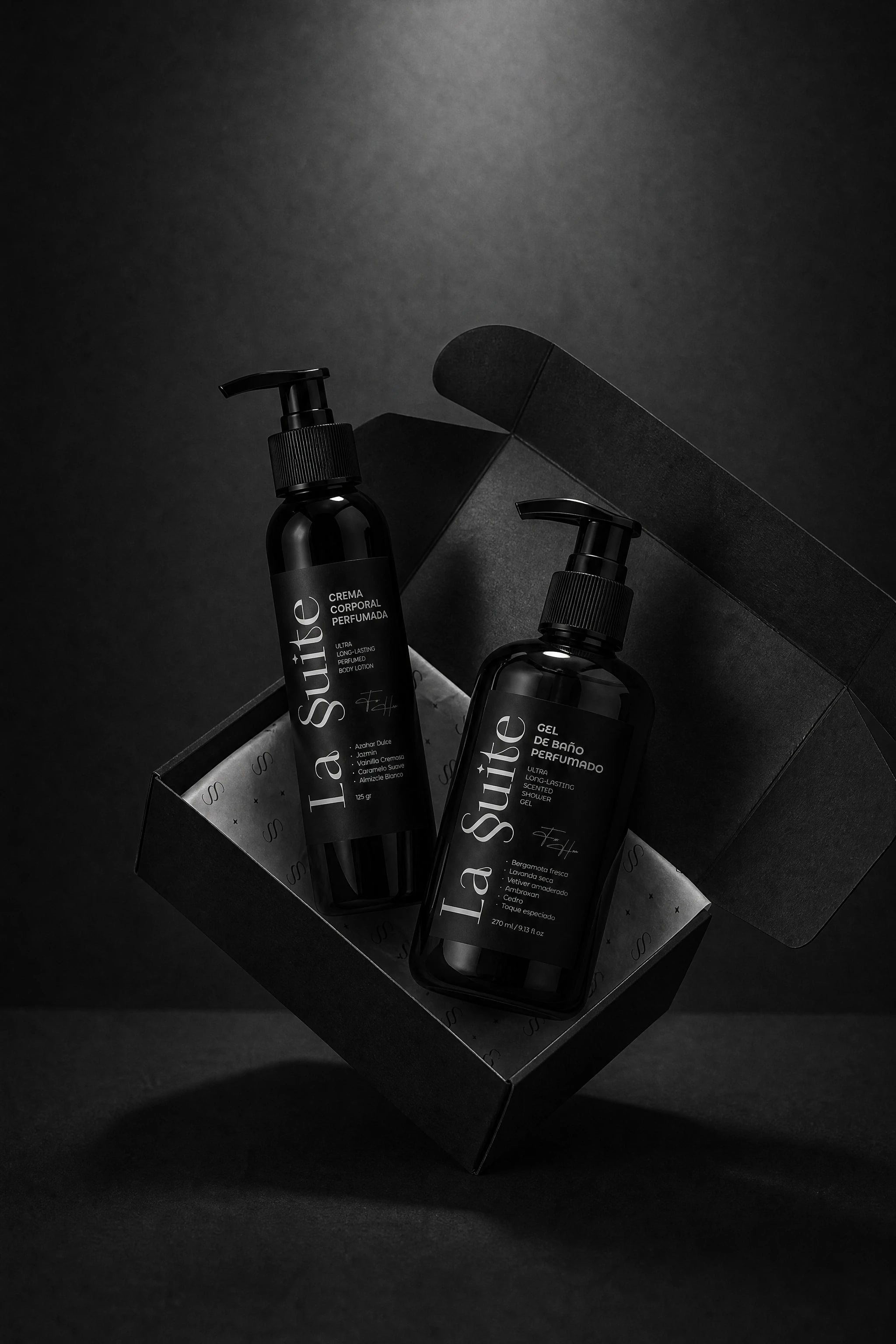 Gel de Baño y Crema Corporal para Hombres